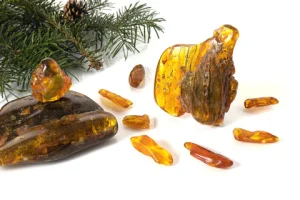Healing With Crystals And Plants Brown Yellow Amber