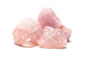 Healing With Crystals And Plants Pink Color Quartz