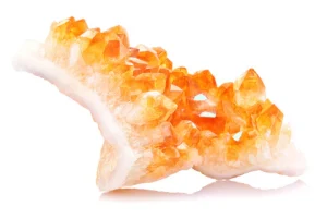 Healing With Crystals And Plants Orange Color Citrine