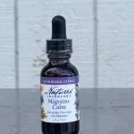 Migraine Calm Tincture with black bottle