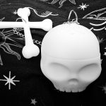 White Skull Tea Strainer