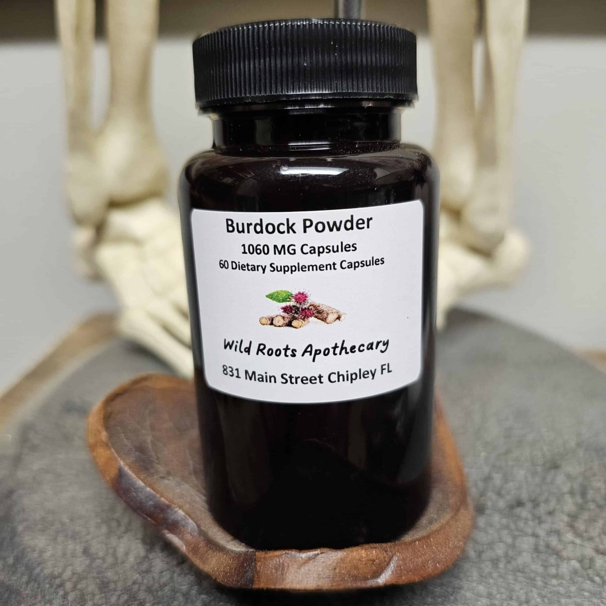 1000049558-Scaled-1.Jpg Burdock Root Powder 1060Mg - Image 1