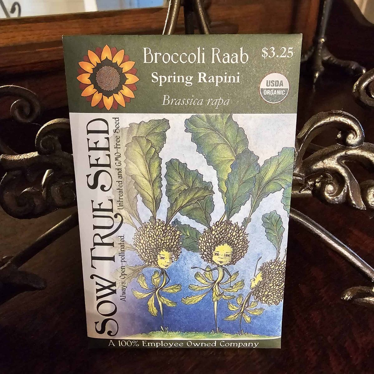 Broccoli Raab Seeds - Spring Rapini - Image 1