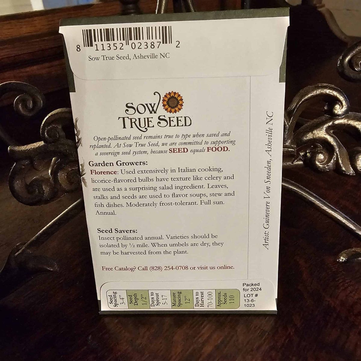 Fennel Seeds - Florence Back Fennel Seeds - Florence Photo Of Back