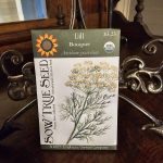 Dill Seeds - Bouquet with printed label