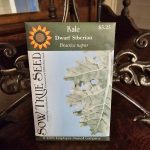 Kale Seeds - Dwarf Siberian with printed label