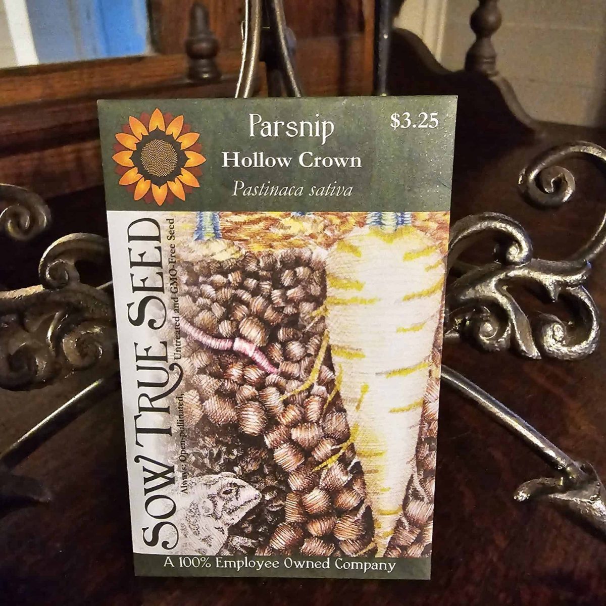 Parsnip Seeds - Hollow Crown Parsnip Seeds - Hollow Crown With Printed Label