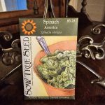 Spinach Seeds - America with printed label