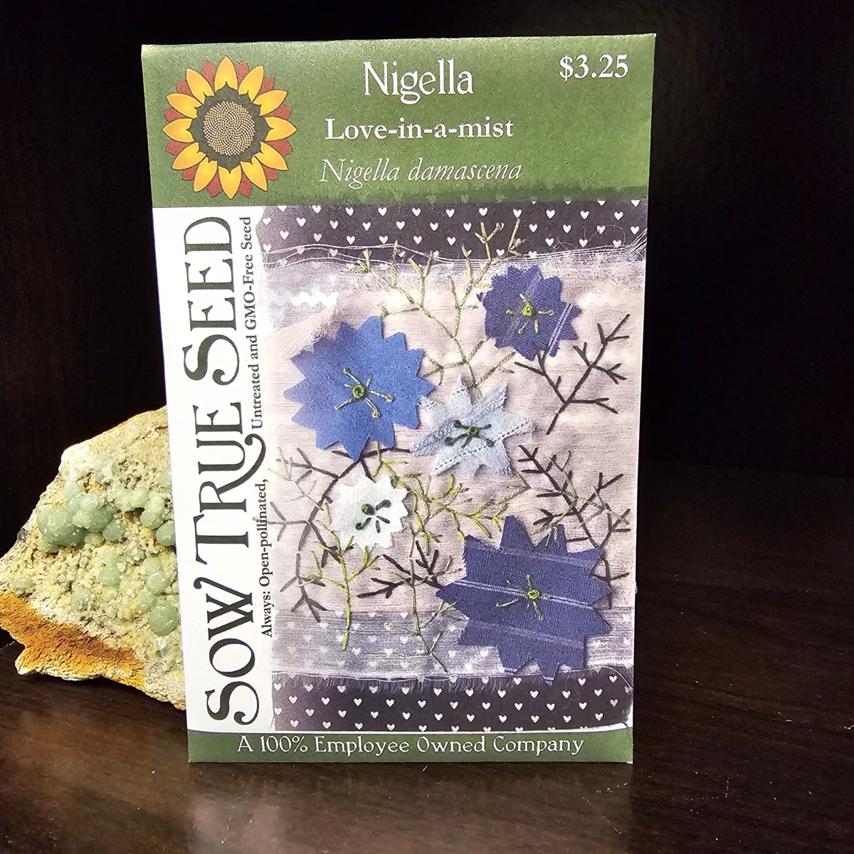 Nigella Seeds - Love In A Mist Nigella Seeds - Love In A Mist With Printed Label Photo