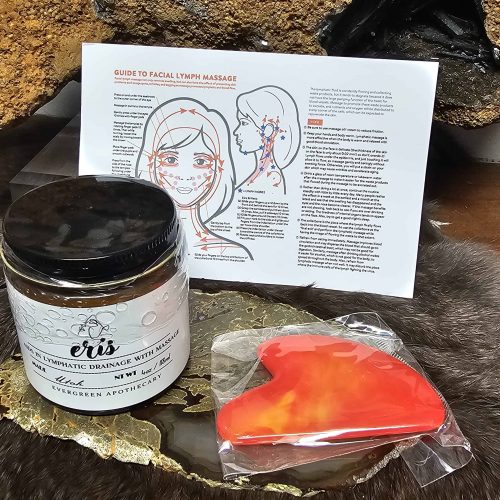 Eris Facial Lymph Massage Balm with white label