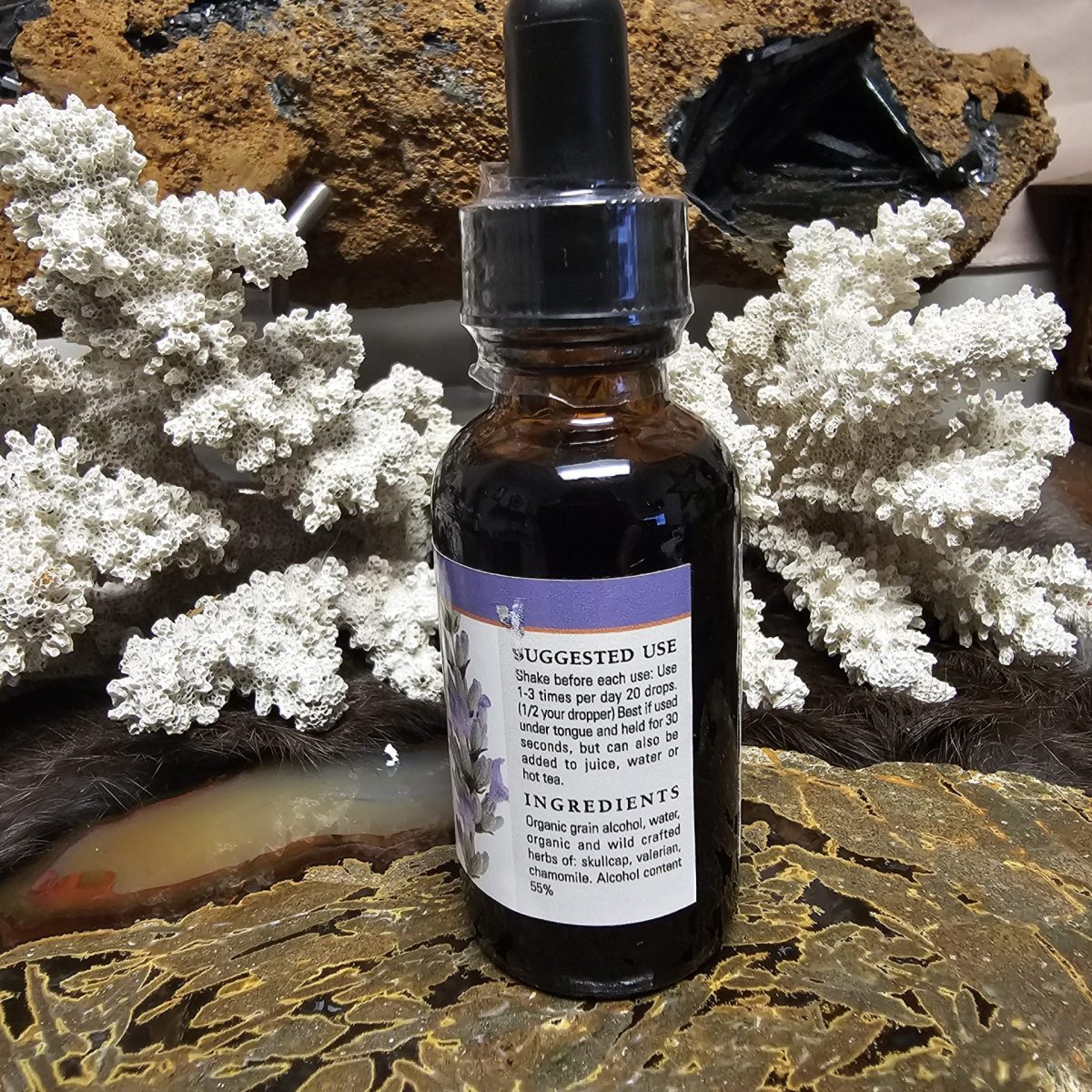 Headache Remedy Stress Formula Tincture Headache Remedy Stress Formula Tincture In A Small Glass Bottle