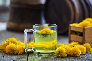 Immune-Boosting Recipes Dandelion Tea In A Glass