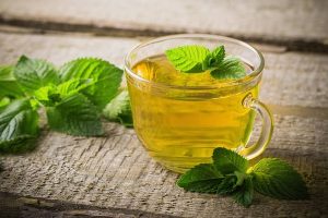 Immune-Boosting Recipes Mint And Rosemary Tea In A Glass