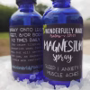 Magnesium Spray with blue color