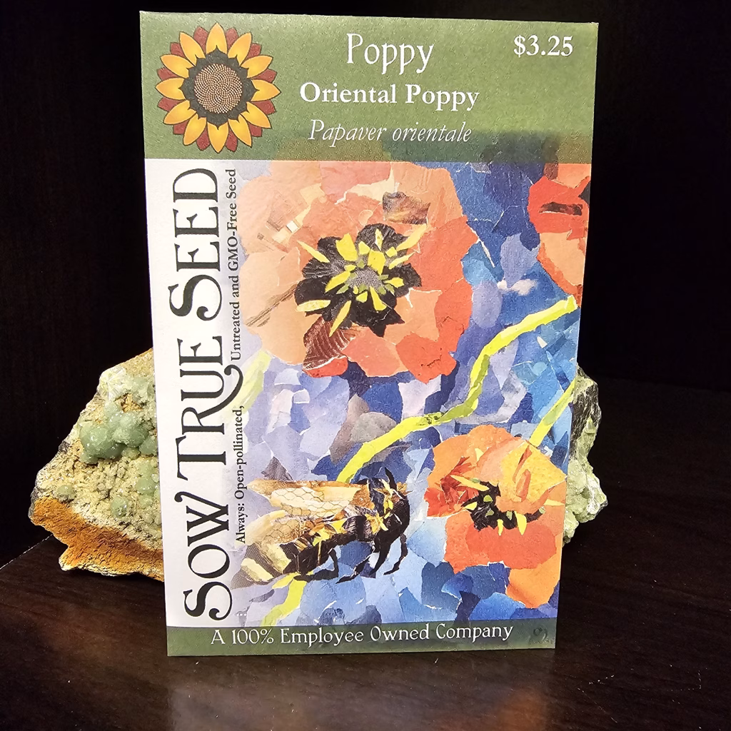 Poppy Seeds - Oriental with printed label
