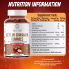 Energizen Cinnamon + Chromium Gummies with ingredients photo