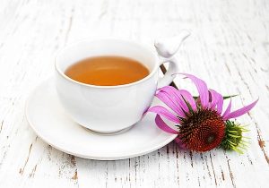 Immune-Boosting Recipes Echinacea Tea In A Tea Glass
