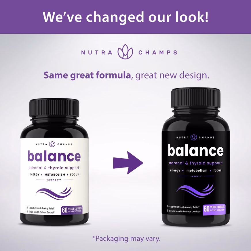 Balance Capsules – Thyroid Support With Two Bottles Balance Capsules – Thyroid Support With Two Bottles