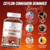 Energizen Cinnamon + Chromium Gummies with brown photo