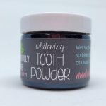 Tooth Whitening Powder with grey label