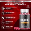 Creatine Monohydrate Gummies 5G Men and Women with red color