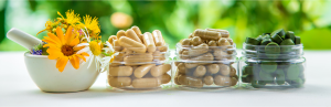 Herbal Supplements For Everyday Health 3 Different Herbal Supplements On The Table Herbal Supplements For Everyday Health