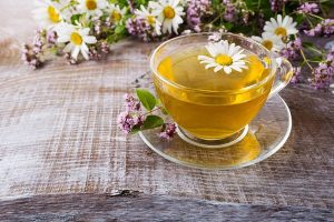 Immune-Boosting Recipes  Chamomile Tea In A Tea Glass