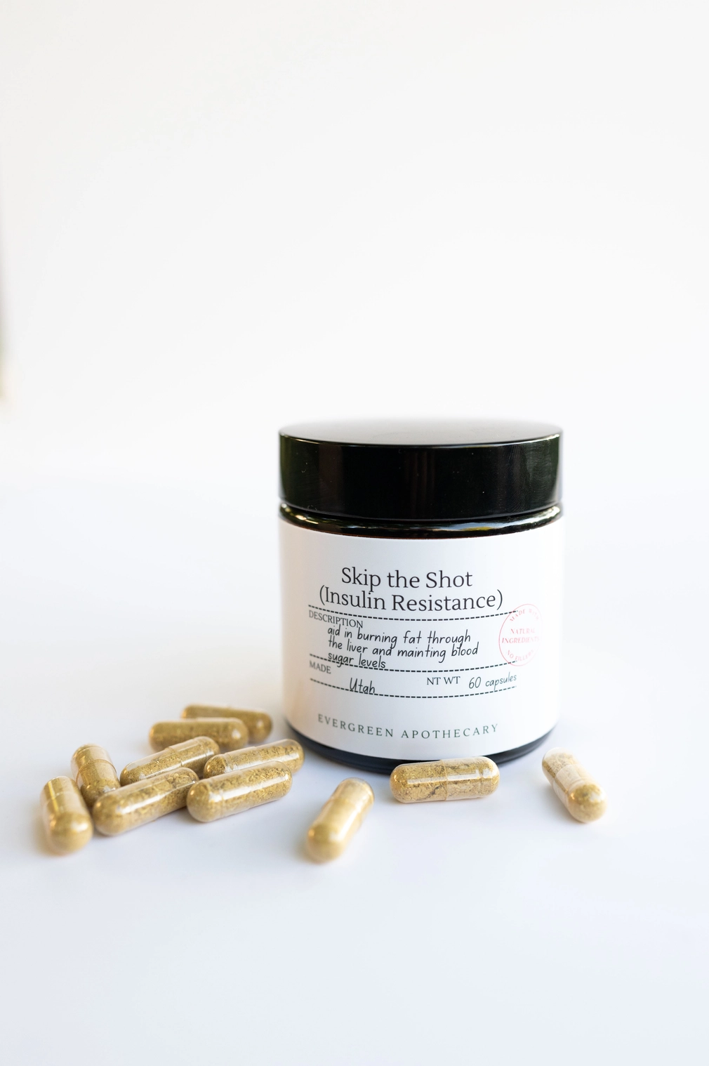 Skip The Shot Weight Loss Aid Capsule Skip The Shot Weight Loss Aid Capsule With White Label