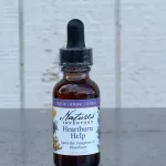 Heartburn Help Tincture with brown bottle
