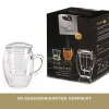 Creano Glass Teacup Large with teapot and black box