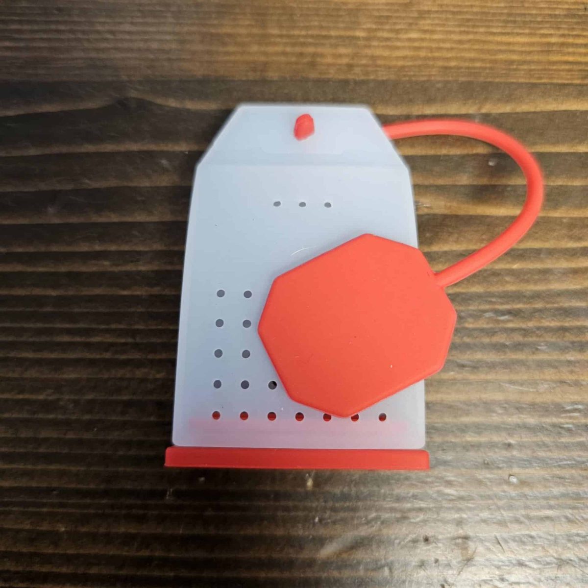 Silicone Tea Bag Red - Image 1