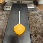 Orange Lollipop Tea Strainer