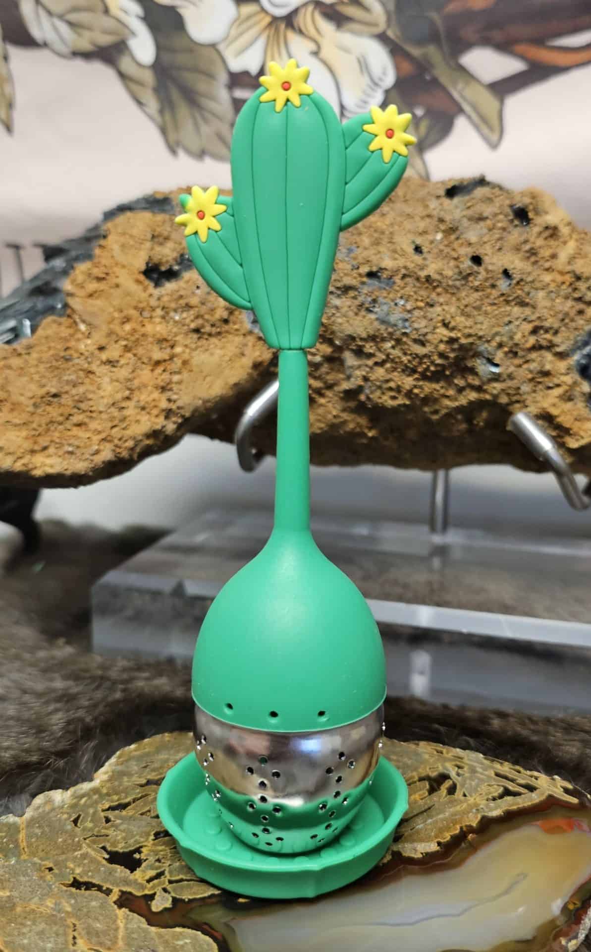 Green Cactus Tea Infuser Green Cactus Tea Infuser