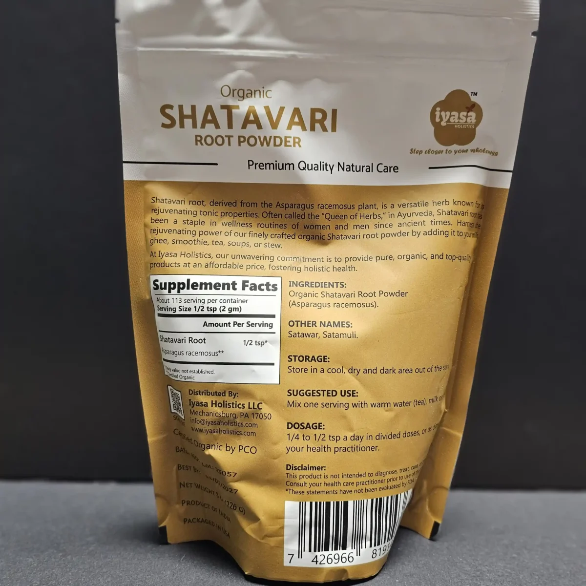 1000103596_Result Organic Shatavari Root Powder - Image 2