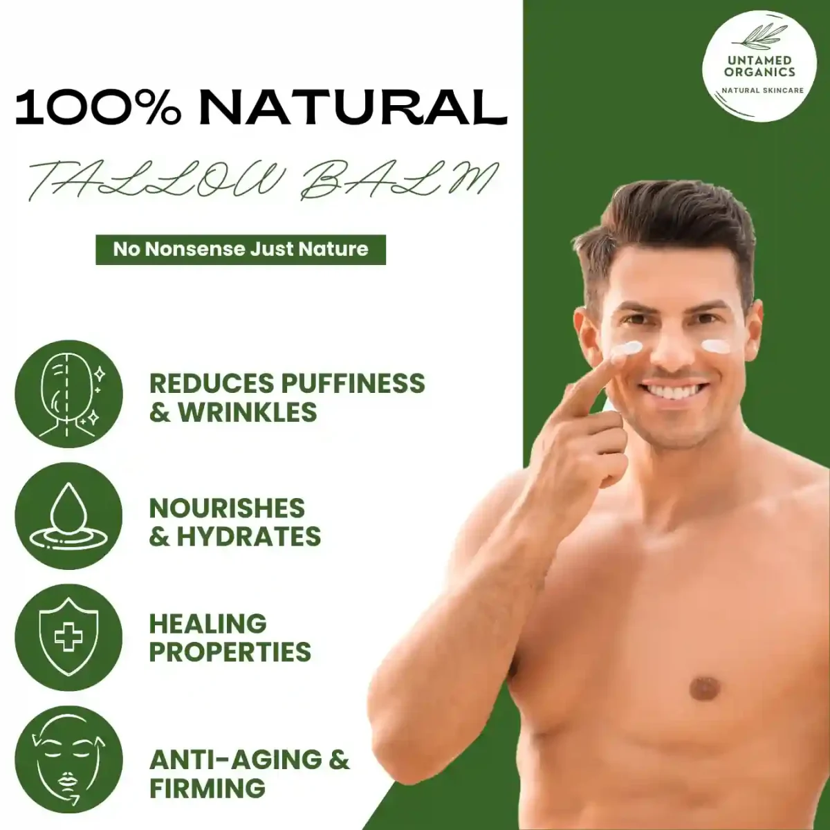 Castorfrankincenseskinbalm4 Tallow, Castor &Amp; Frankincense Skin Balm - Image 4