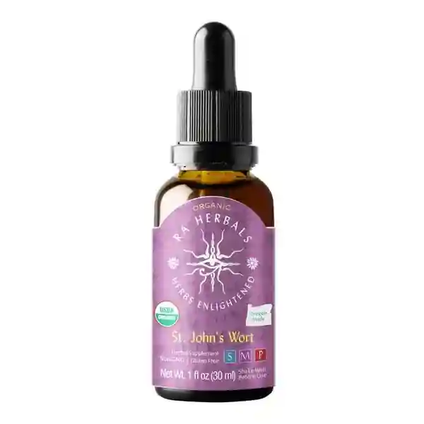 Organic St. John's Root Tincture 1oz.