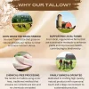 Grass-Fed Tallow Lip Balm - Peppermint - Image 4