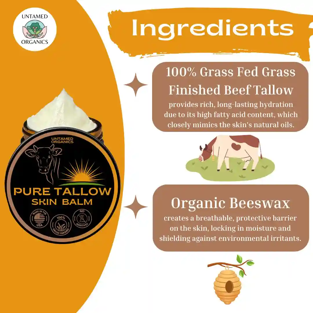 Talowskinbalm2 Grass-Fed Tallow Skin Balm - Image 2