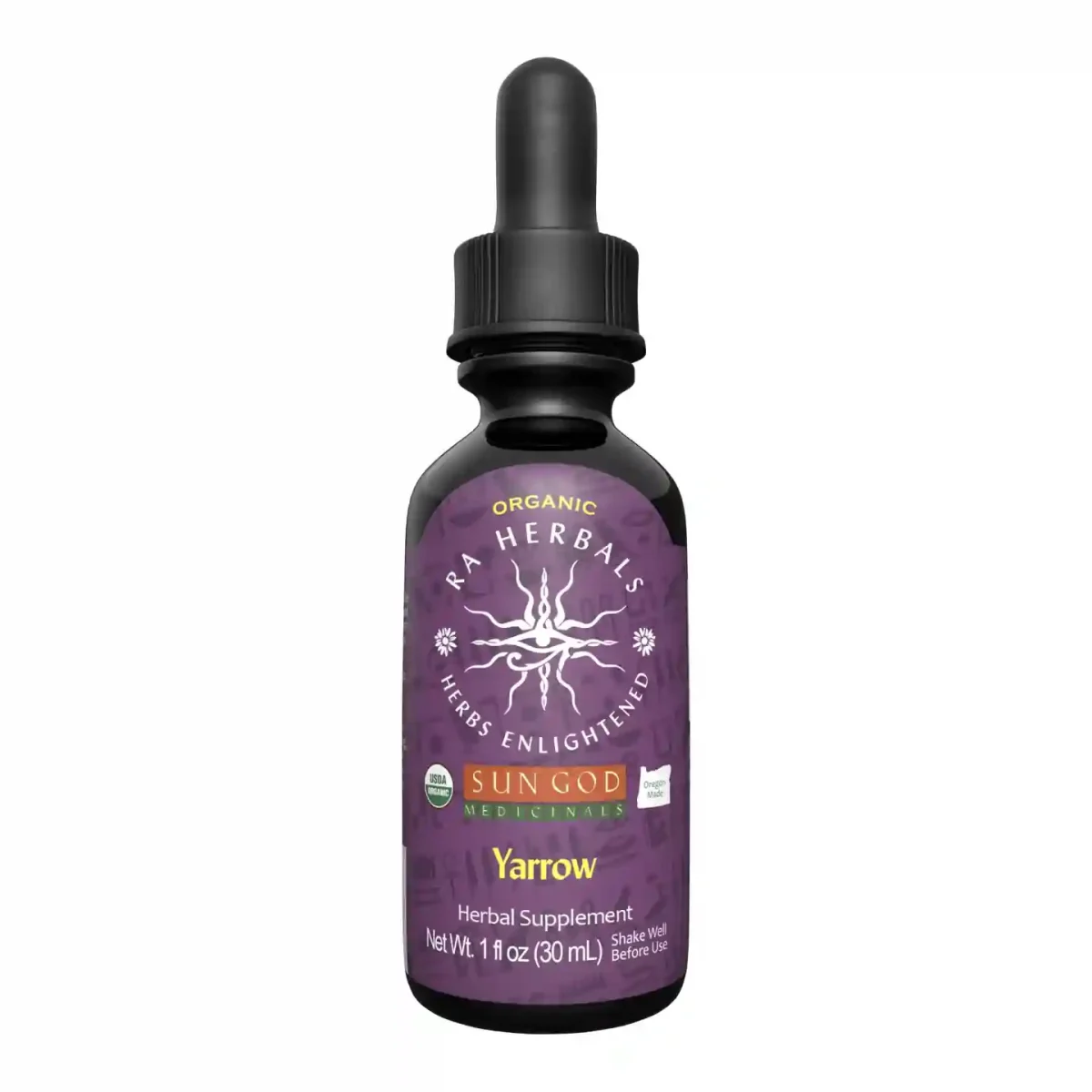 Yarrow1 Organic Yarrow Tincture 1Oz. - Image 1