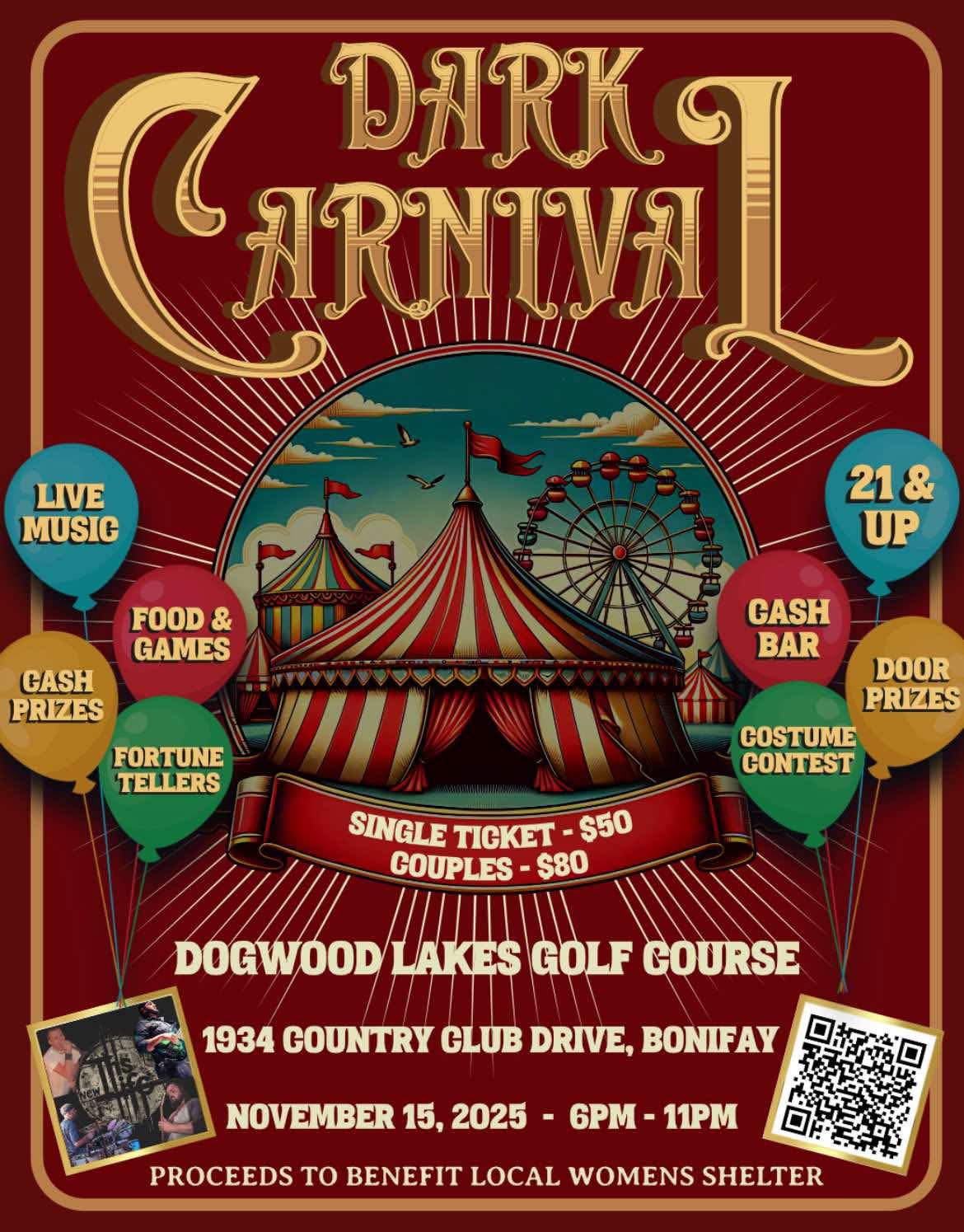 532560448_122242601018236443_264143155066711718_N Annual Costume Ball Tickets - Dark Carnival 2025 - Image 1